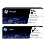 HP 94A CF294A HP 32A CF232A Original Toner Cartridge and Drum Combo