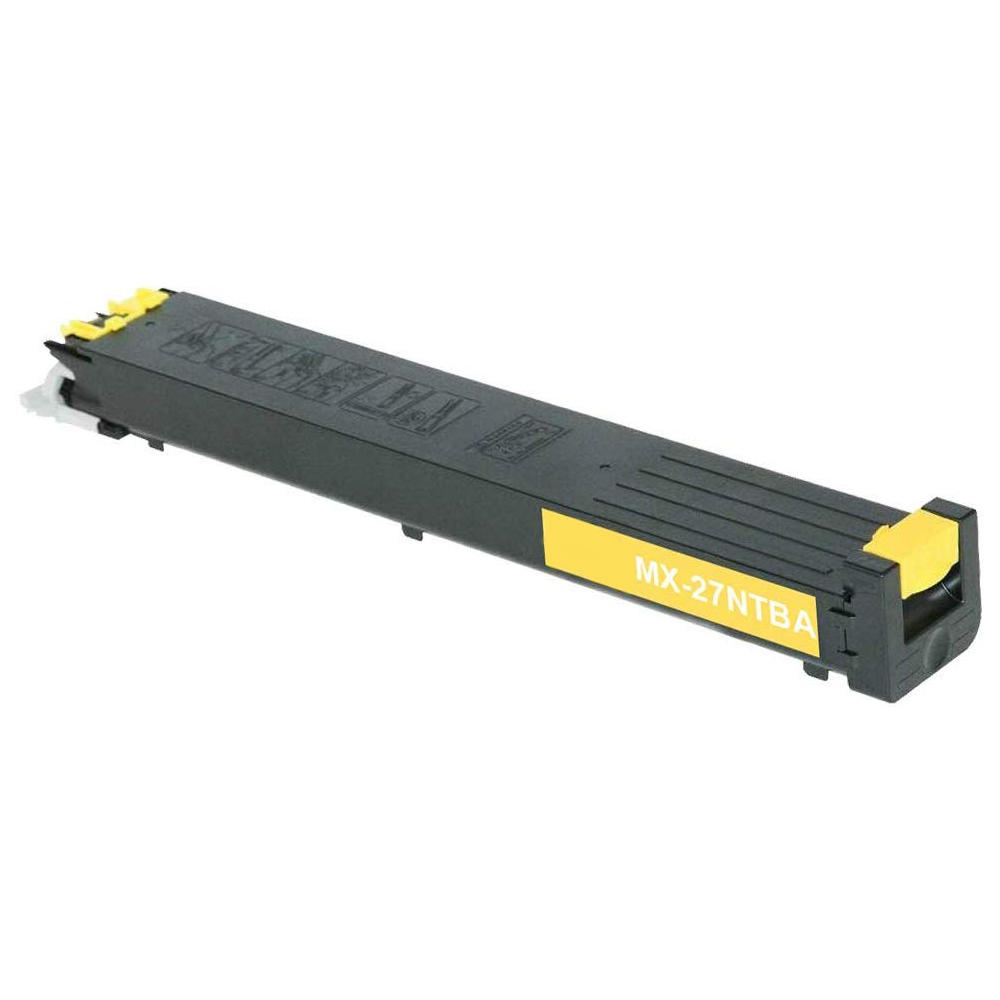 Sharp MX-27NTYA MX-27NT-YA Compatible Yellow Toner Cartridge