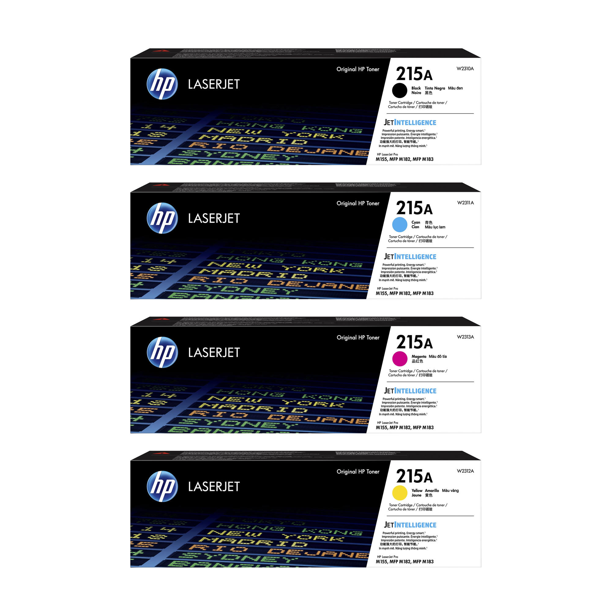 HP 215A Original Toner Cartridge Combo BK/C/M/Y
