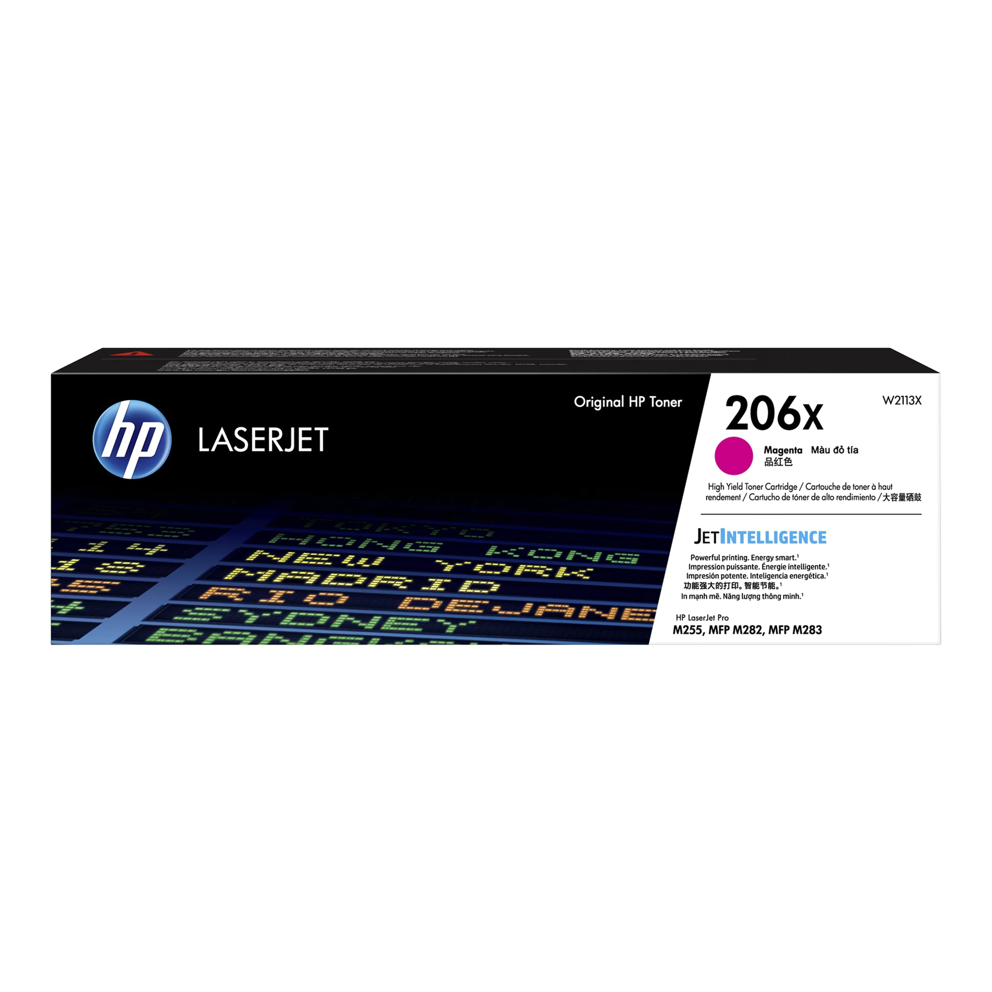 HP 206X W2113X Original Magenta Toner Cartridge High Yield