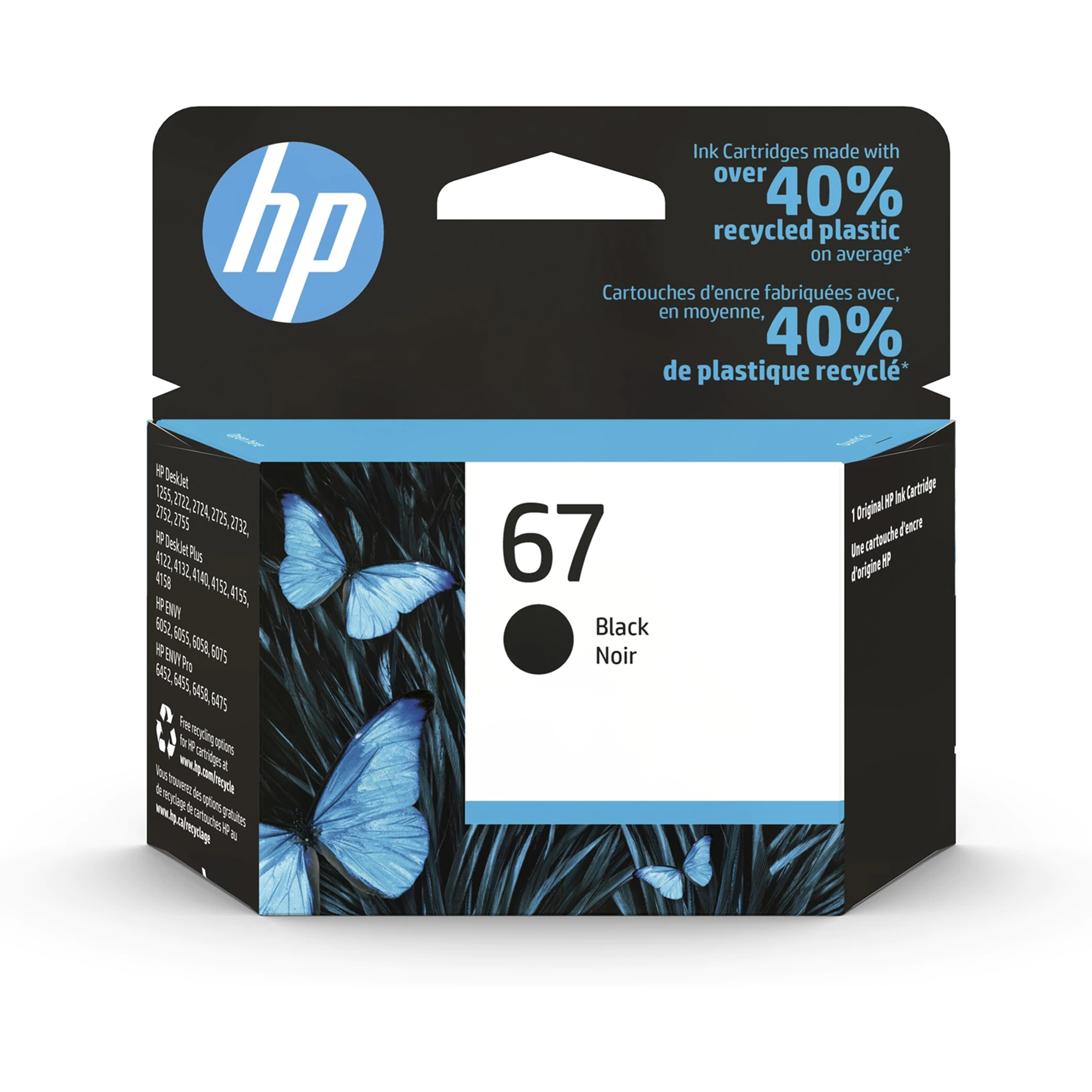 HP 67 3YM56AN Original Black Ink Cartridge