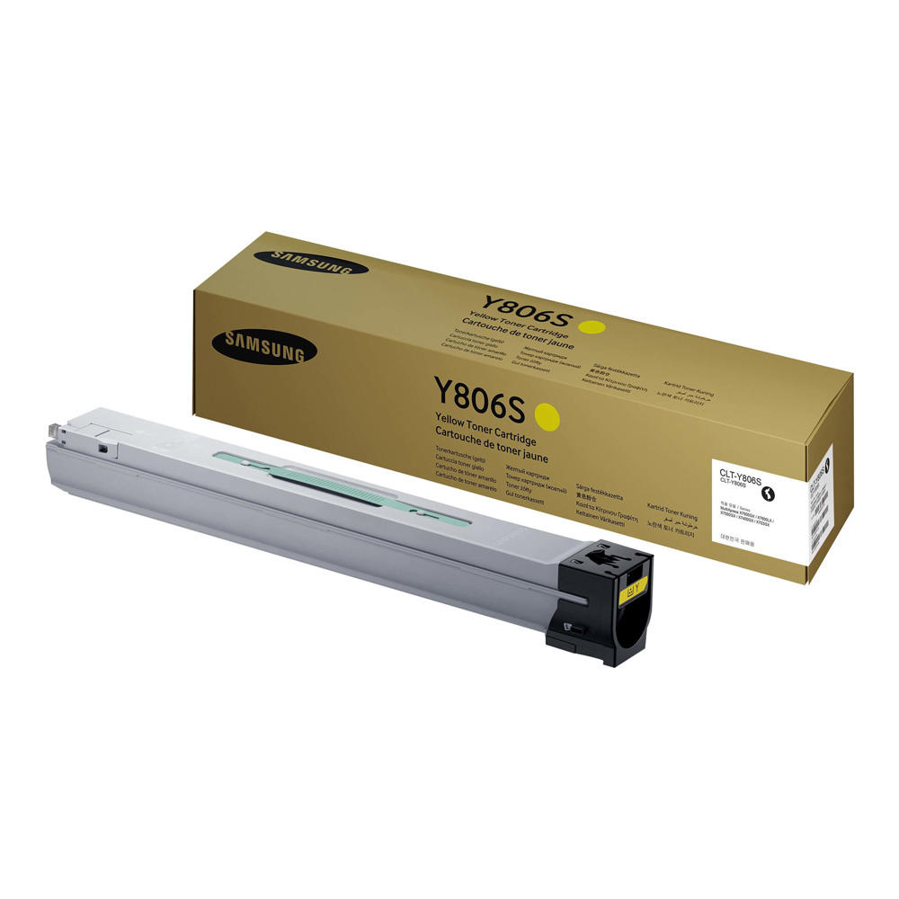 Samsung CLT-Y806S SS730A Original Yellow Toner Cartridge