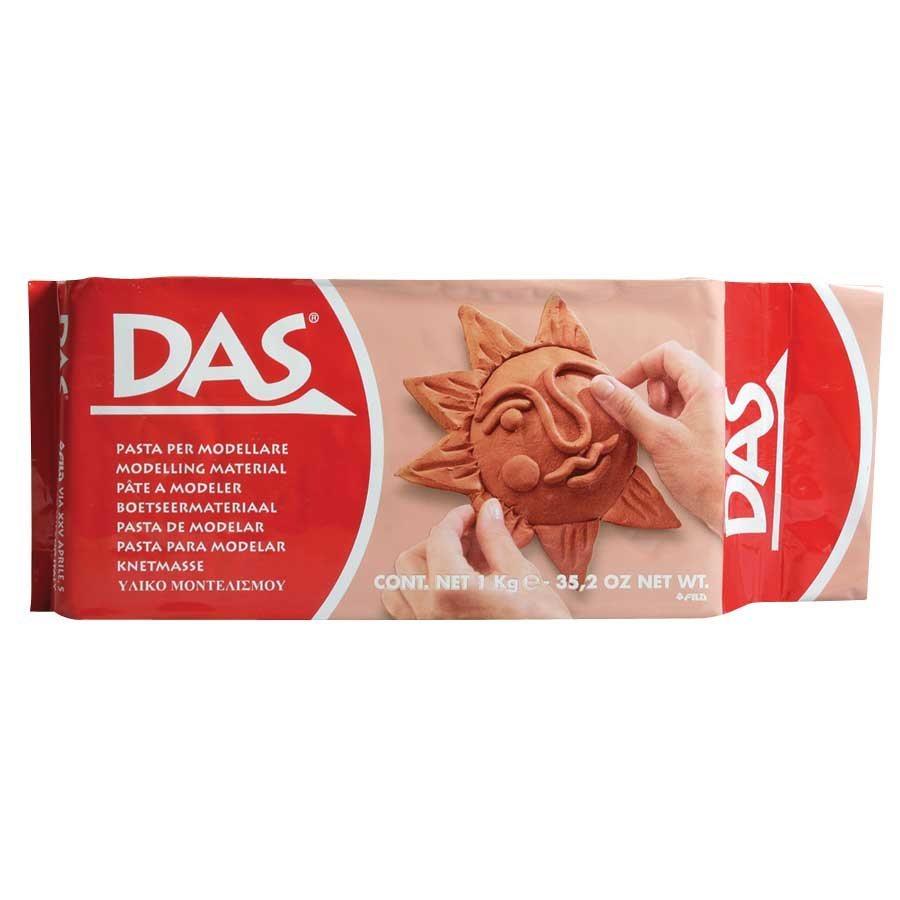 Prang DAS Air-Drying Modeling Clay, 2.2-Pound Block, Terra Cotta Color