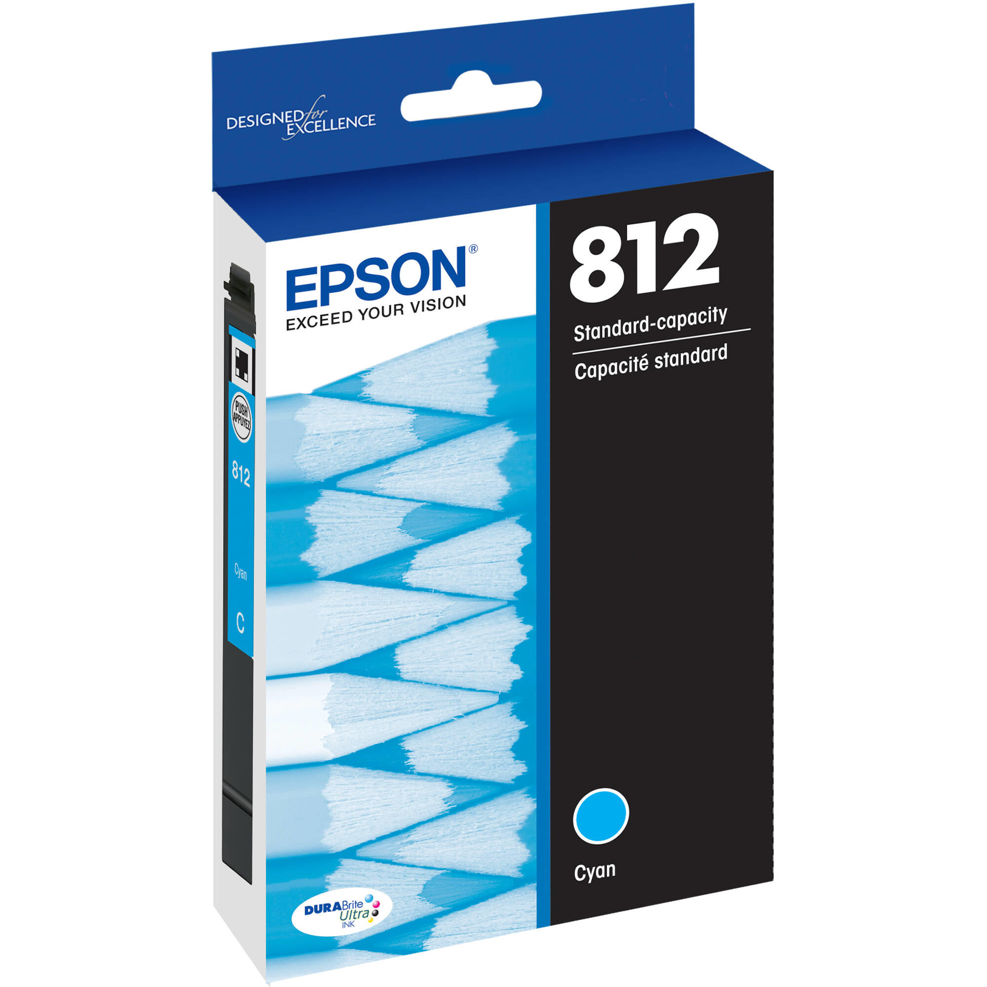 Epson T812 T812220-S Original Cyan Ink Cartridge