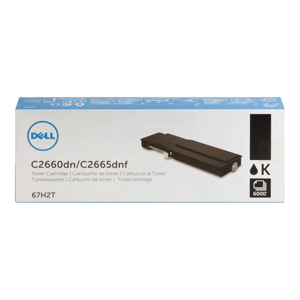 Dell 593-BBBU RD80W 67H2T Original Black Toner Cartridge Extra High Yield