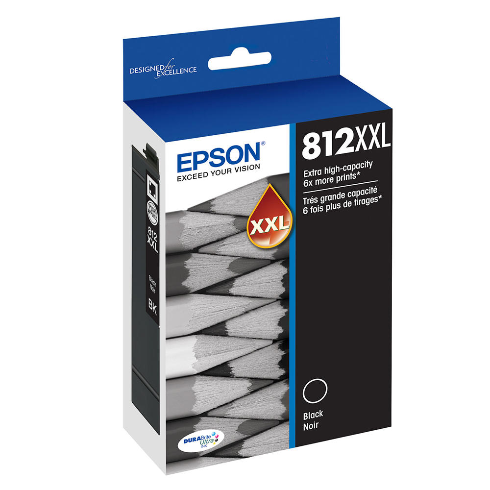 Epson T812XXL T812XXL120-S Original Black Ink Cartridge Extra High Yield