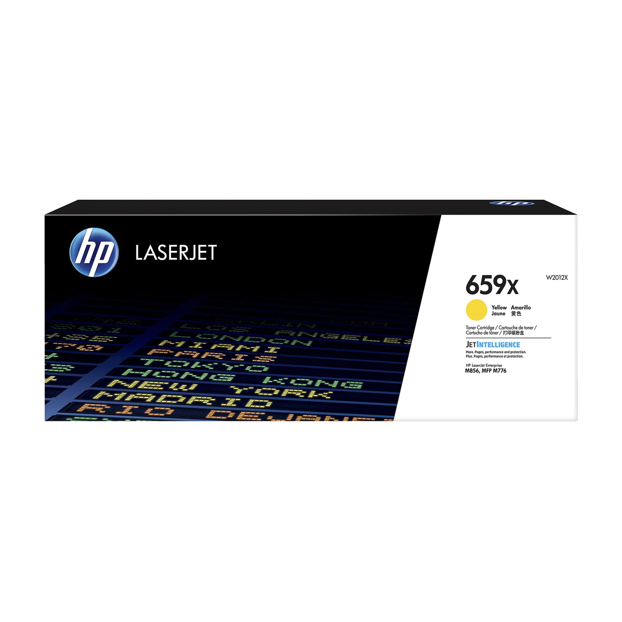 HP 659X W2012X Original Yellow Toner Cartridge High Yield