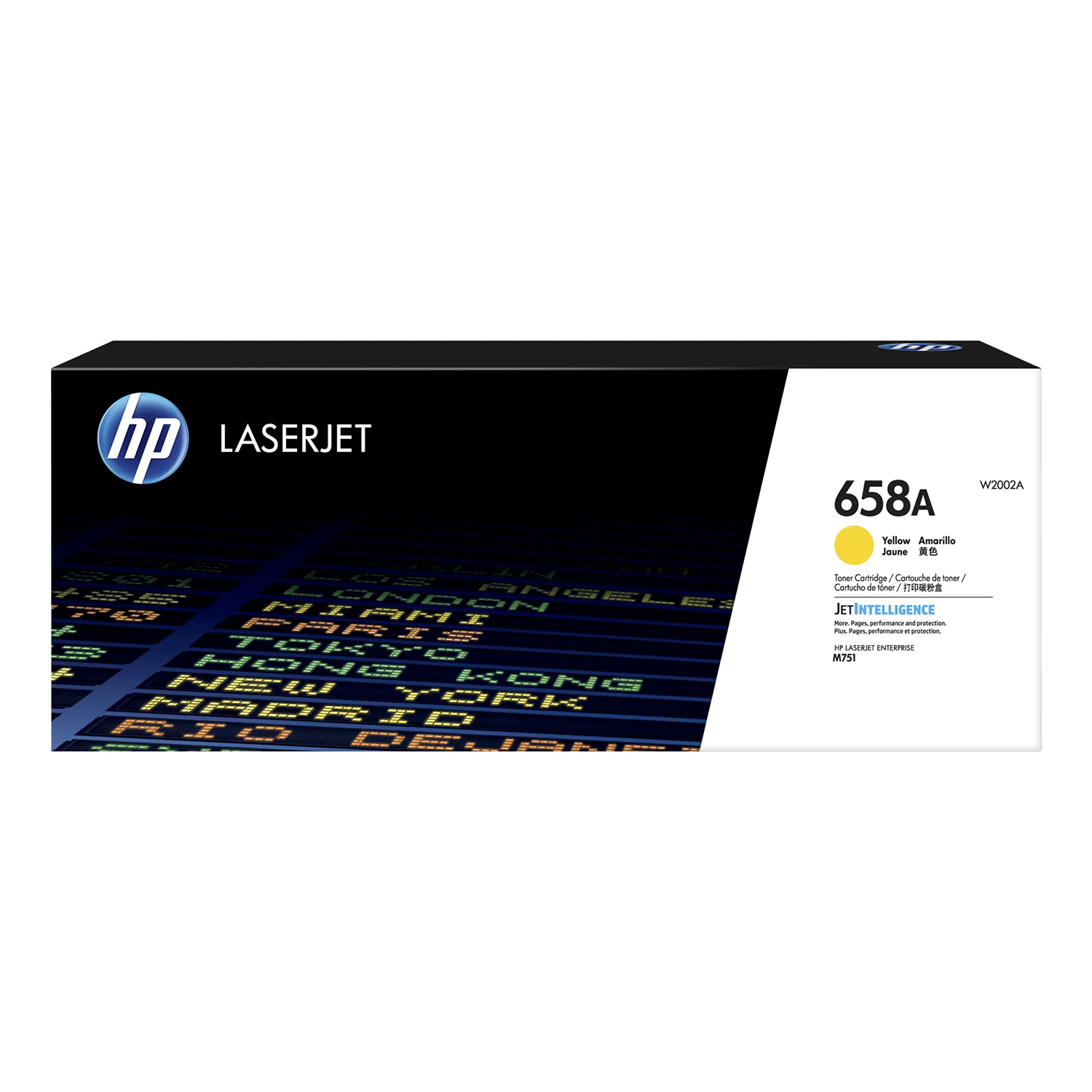 HP 658A W2002A Original Yellow Toner Cartridge