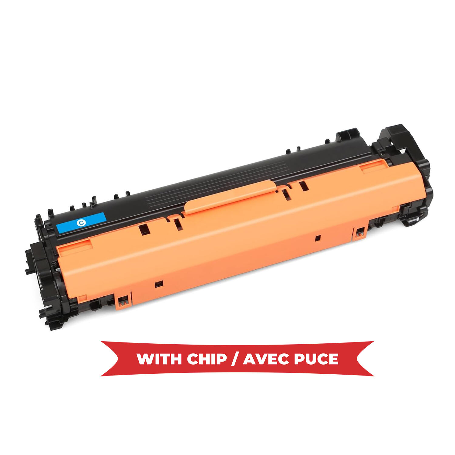 Compatible HP 658X W2001X Cyan Toner Cartridge High Yield - With Chip