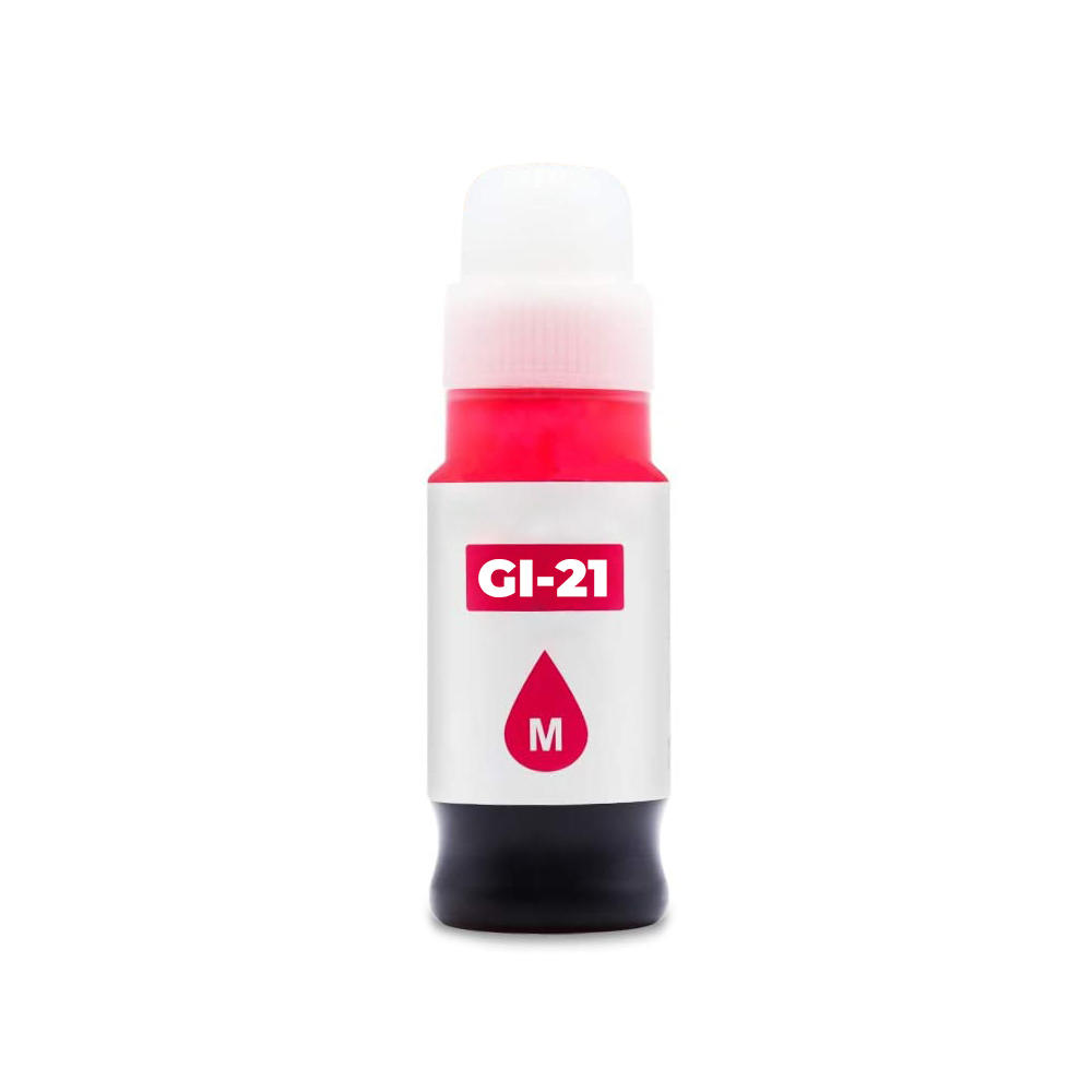 Canon GI-21 Compatible Magenta Ink Bottle (4538C001)