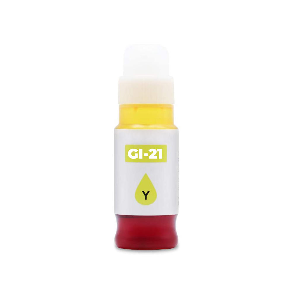 Canon GI-21 Compatible Yellow Ink Bottle (4539C001)