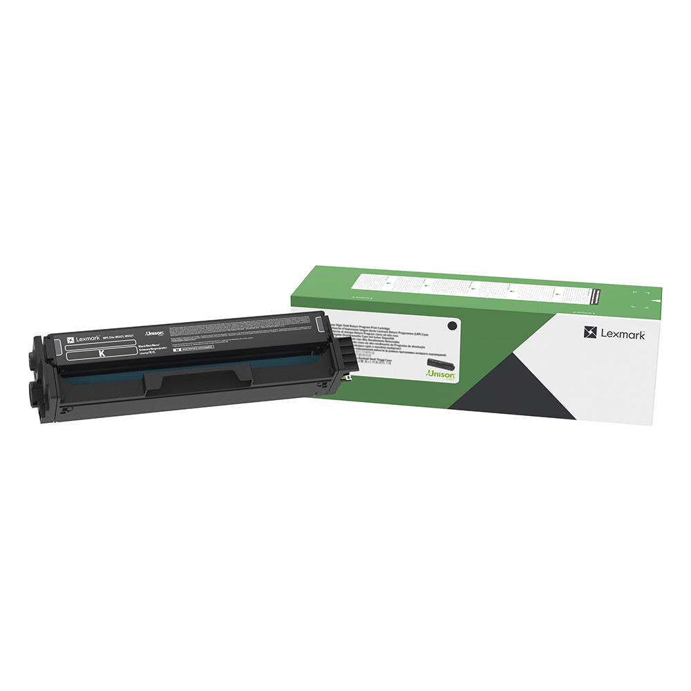 Lexmark C341XK0 Original Black Return Program Toner Cartridge Extra High Yield