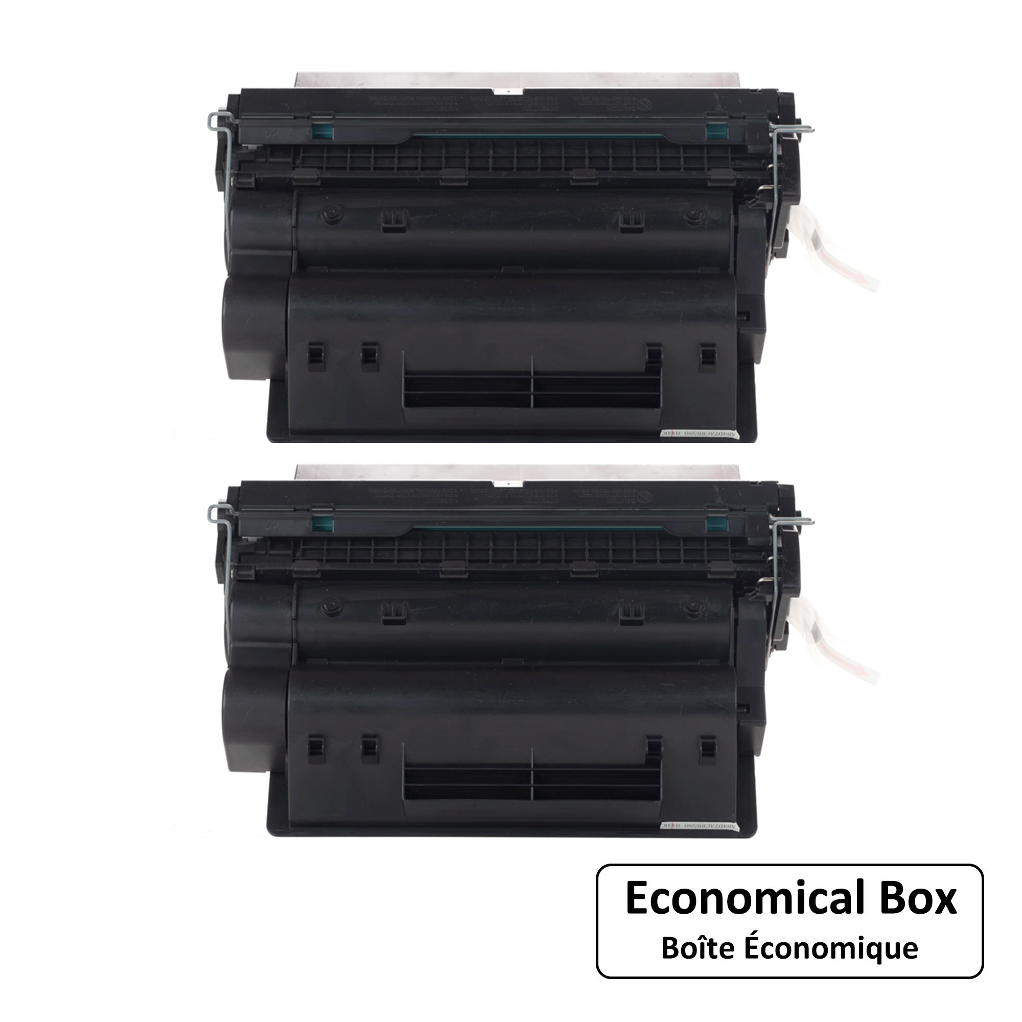 Compatible HP 51X Q7551X Black Toner Cartridge High Yield - Economical Box - 2/Pack