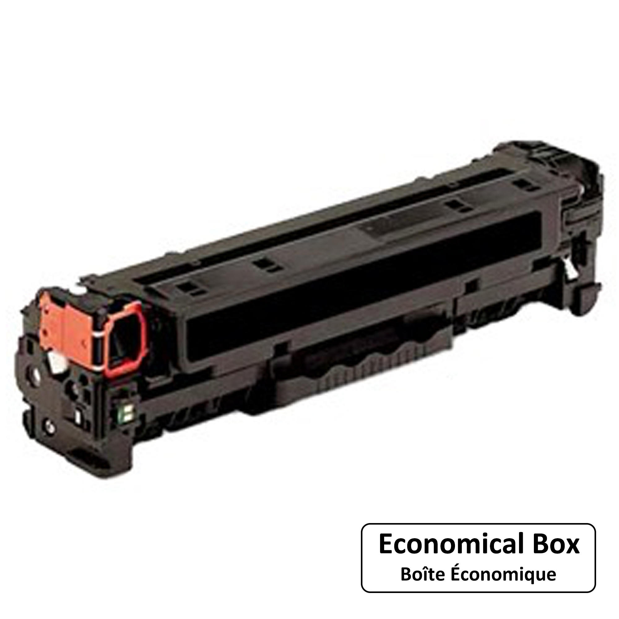 Remanufactured HP 312A CF380A Black Toner Cartridge - Economical Box