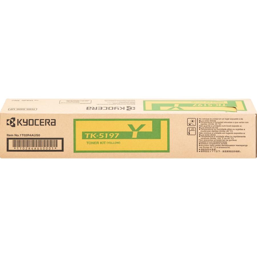 Kyocera-Mita TK-5197Y 1T02R4AUS0 Original Yellow Toner Cartridge