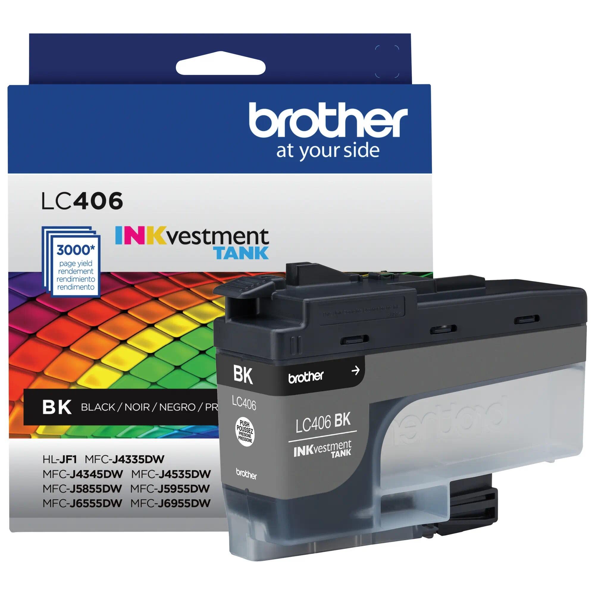 Brother LC406BKS Original Black Ink Cartridge