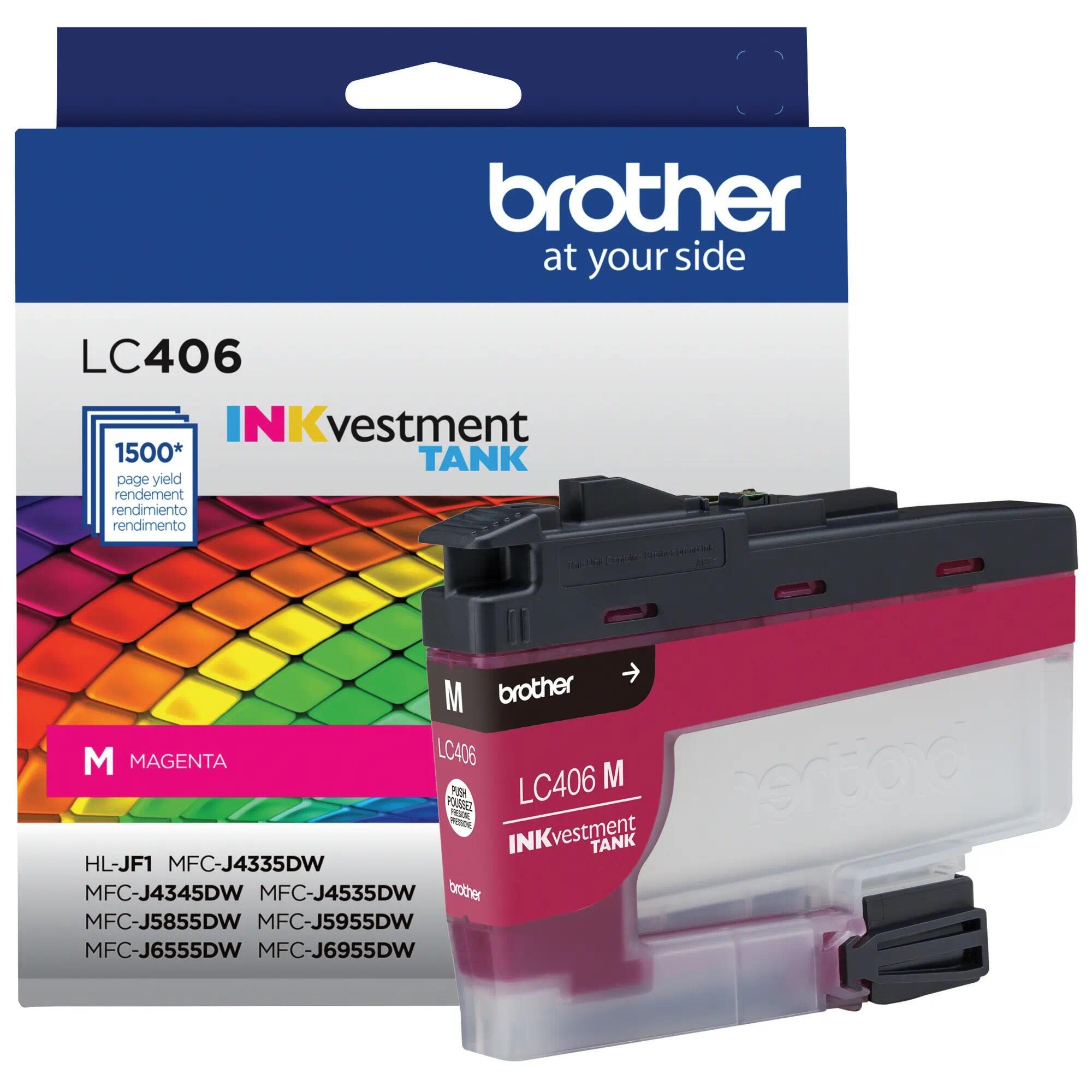 Brother LC406MS Original Magenta Ink Cartridge