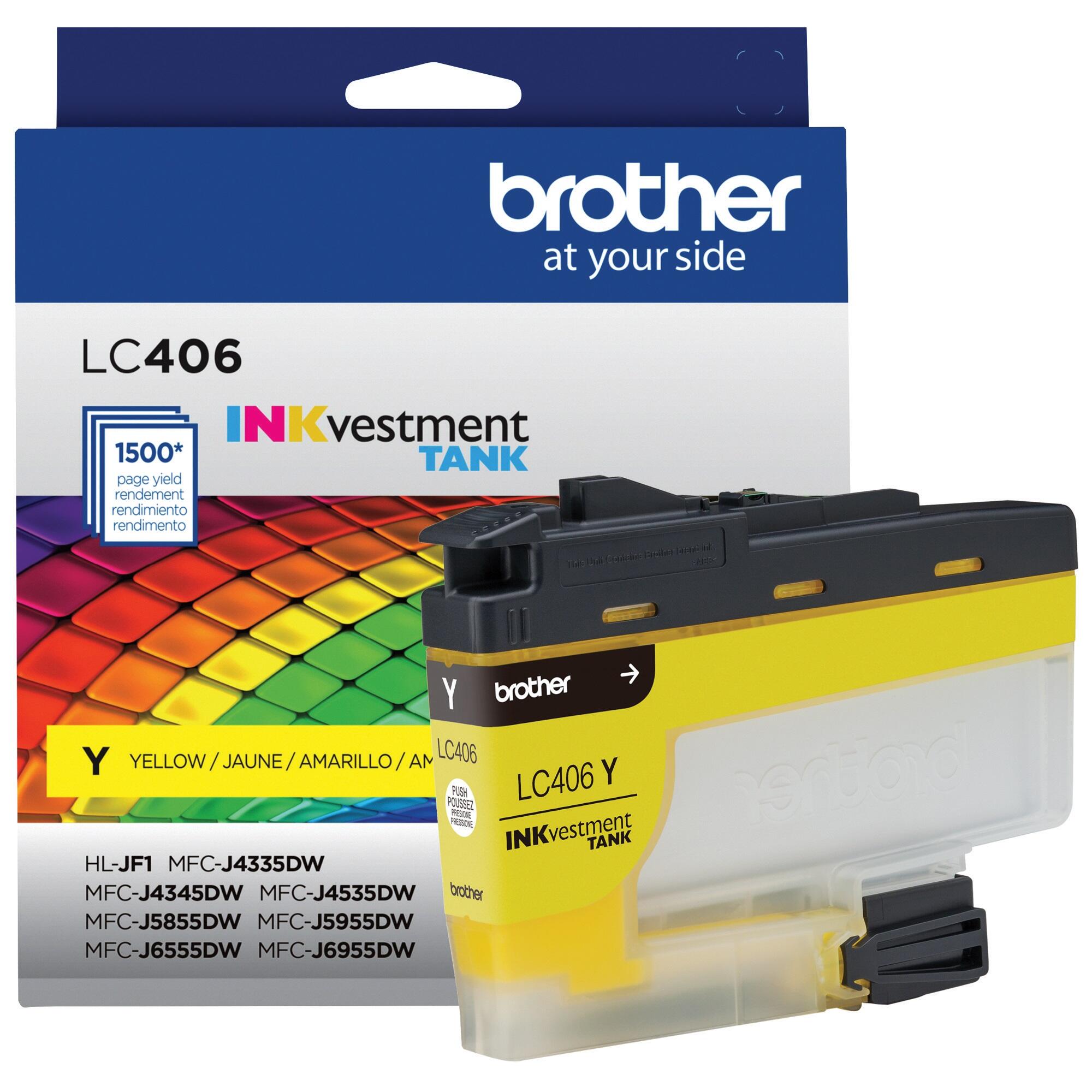 Brother LC406YS Original Yellow Ink Cartridge