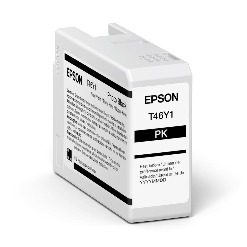 Epson T46Y T46Y100 Original Photo Black Ink Cartridge