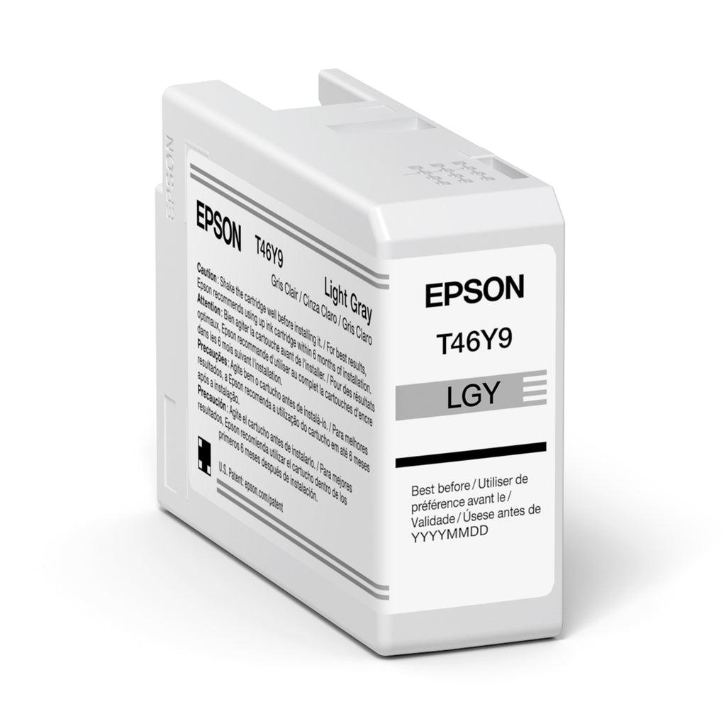 Epson T46Y T46Y900 Original Light Gray Ink Cartridge