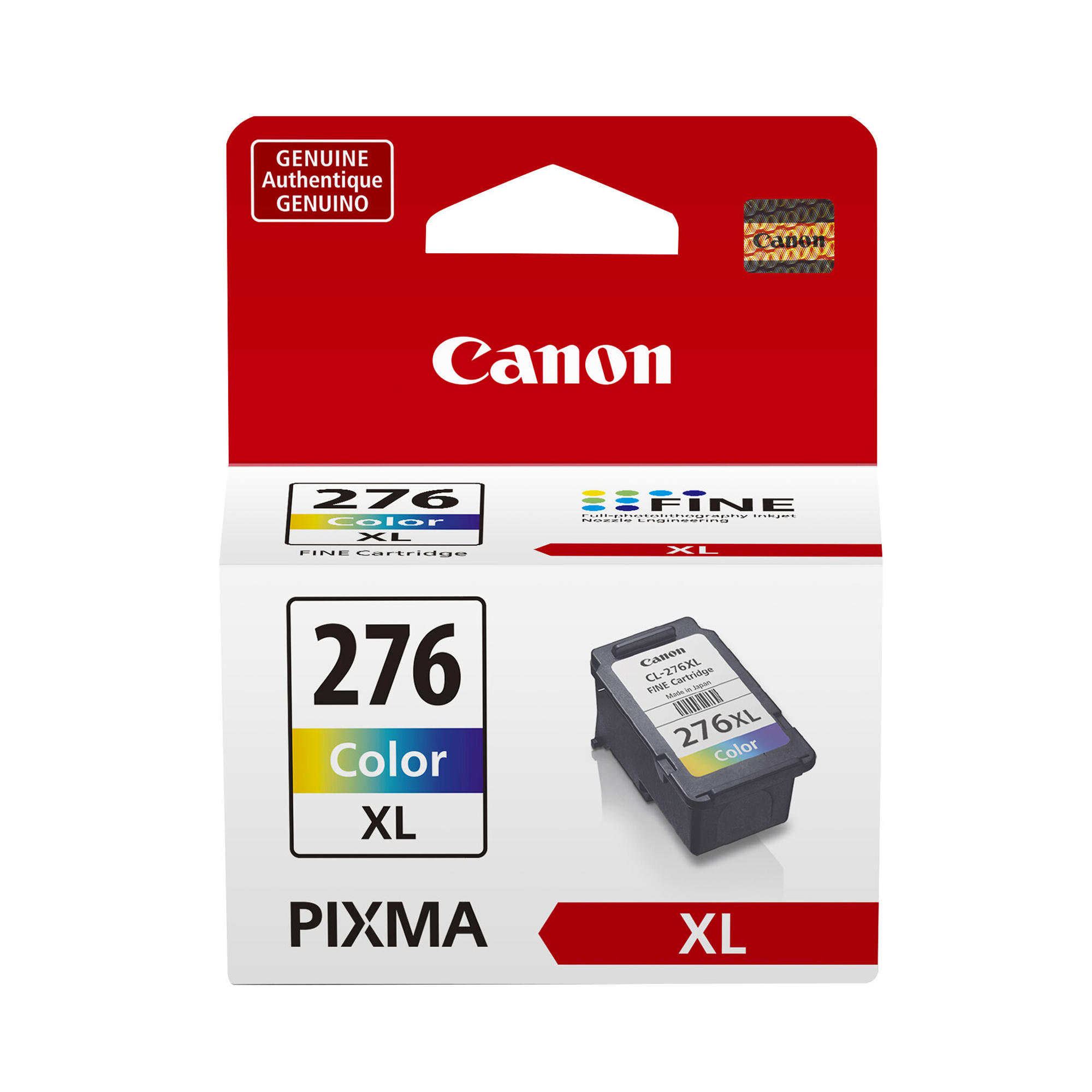 Canon CL-276XL Original Color Ink Cartridge High Yield (4987C001)