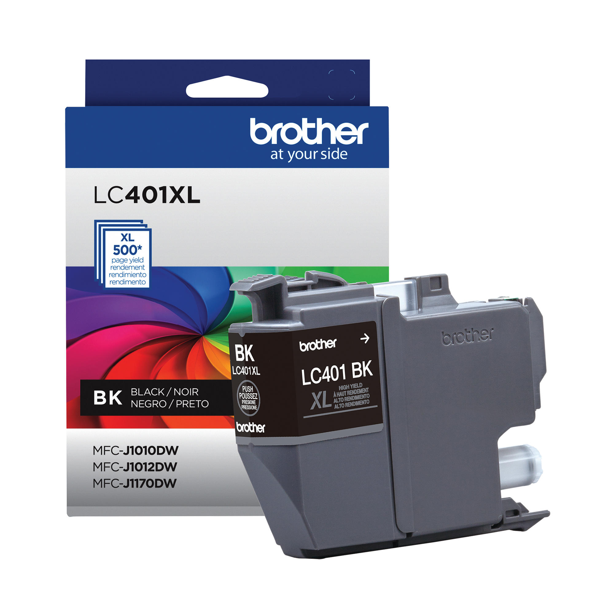 Brother LC401XLBKS Original Black Ink Cartridge High Yield