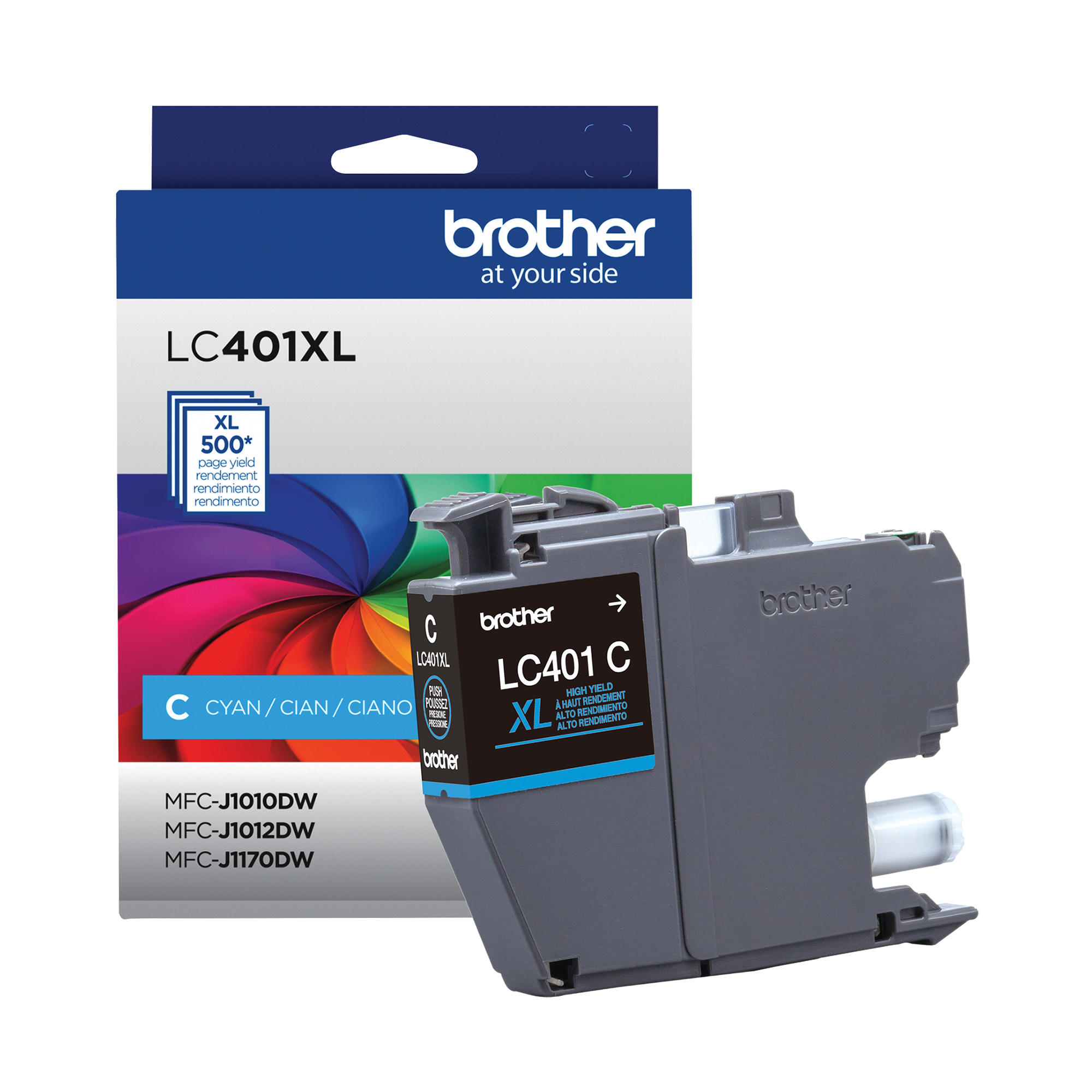 Brother LC401XLCS Original Cyan Ink Cartridge High Yield