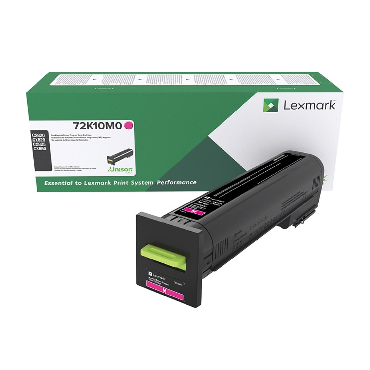 Lexmark 72K10M0 Original Magenta Return Program Toner Cartridge