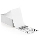 4" x 6" Fanfold Direct Thermal Shipping Labels, Black on White, 500 Labels/Stack