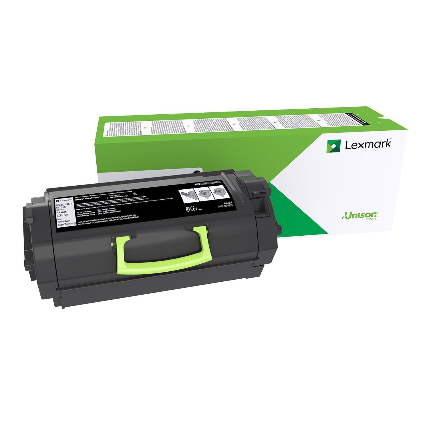 Lexmark 58D1U0E Original Black Toner Cartridge Ultra High Yield