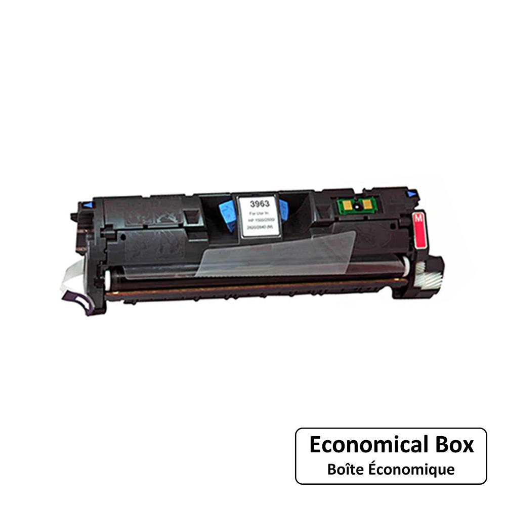 Compatible HP 122A Q3963A Magenta Toner Cartridge - Economical Box