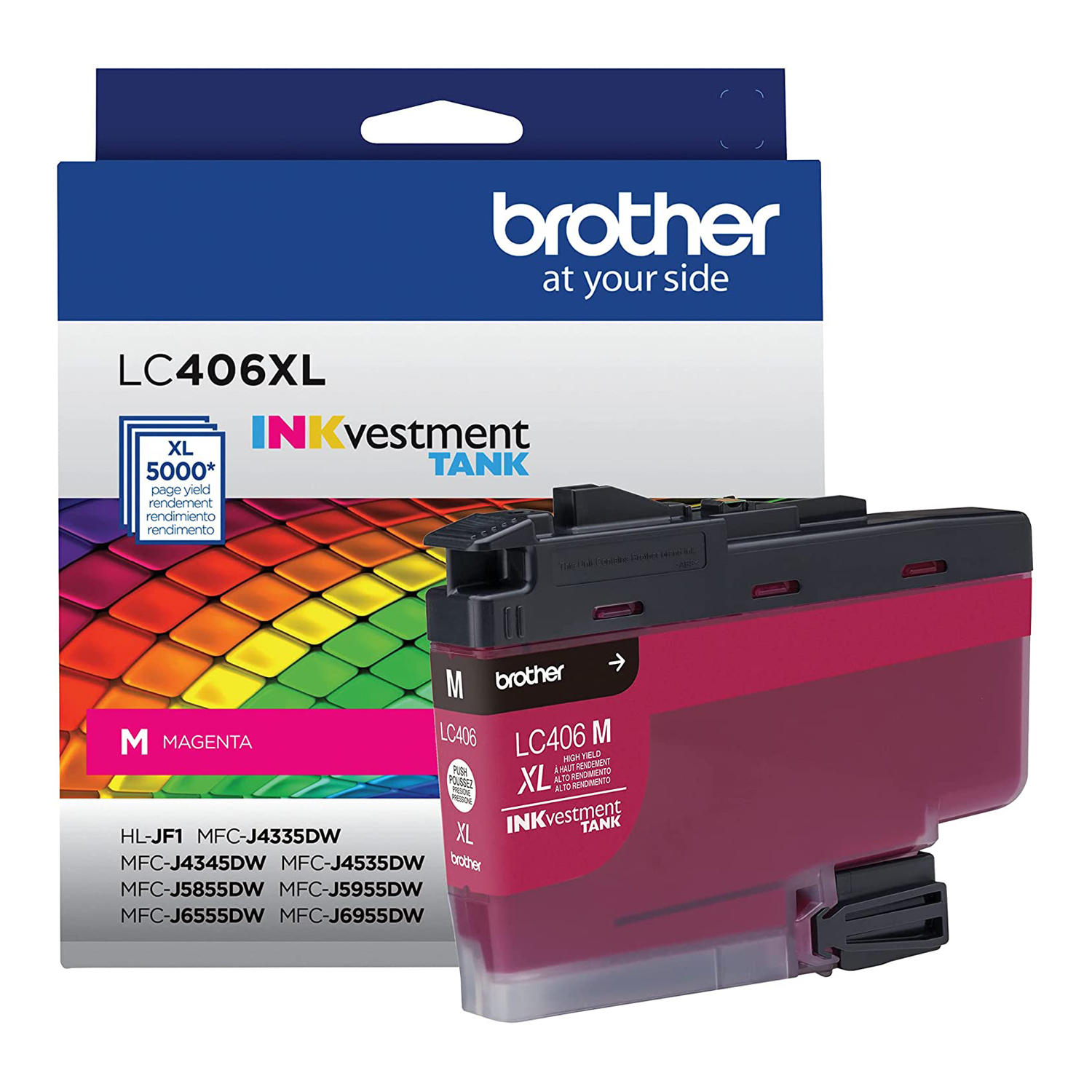 Brother LC406XLMS Original Magenta Ink Cartridge High Yield