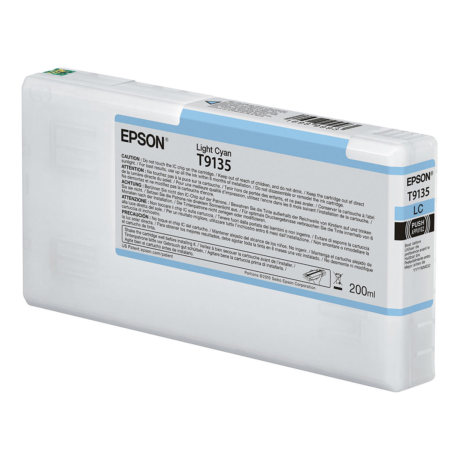 Epson 913 T913500 Original Light Cyan Ink Cartridge