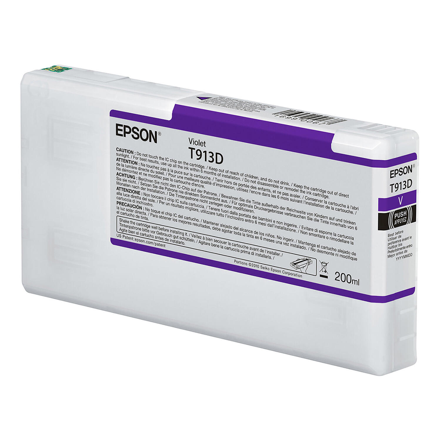 Epson 913 T913D00 Original Violet Ink Cartridge