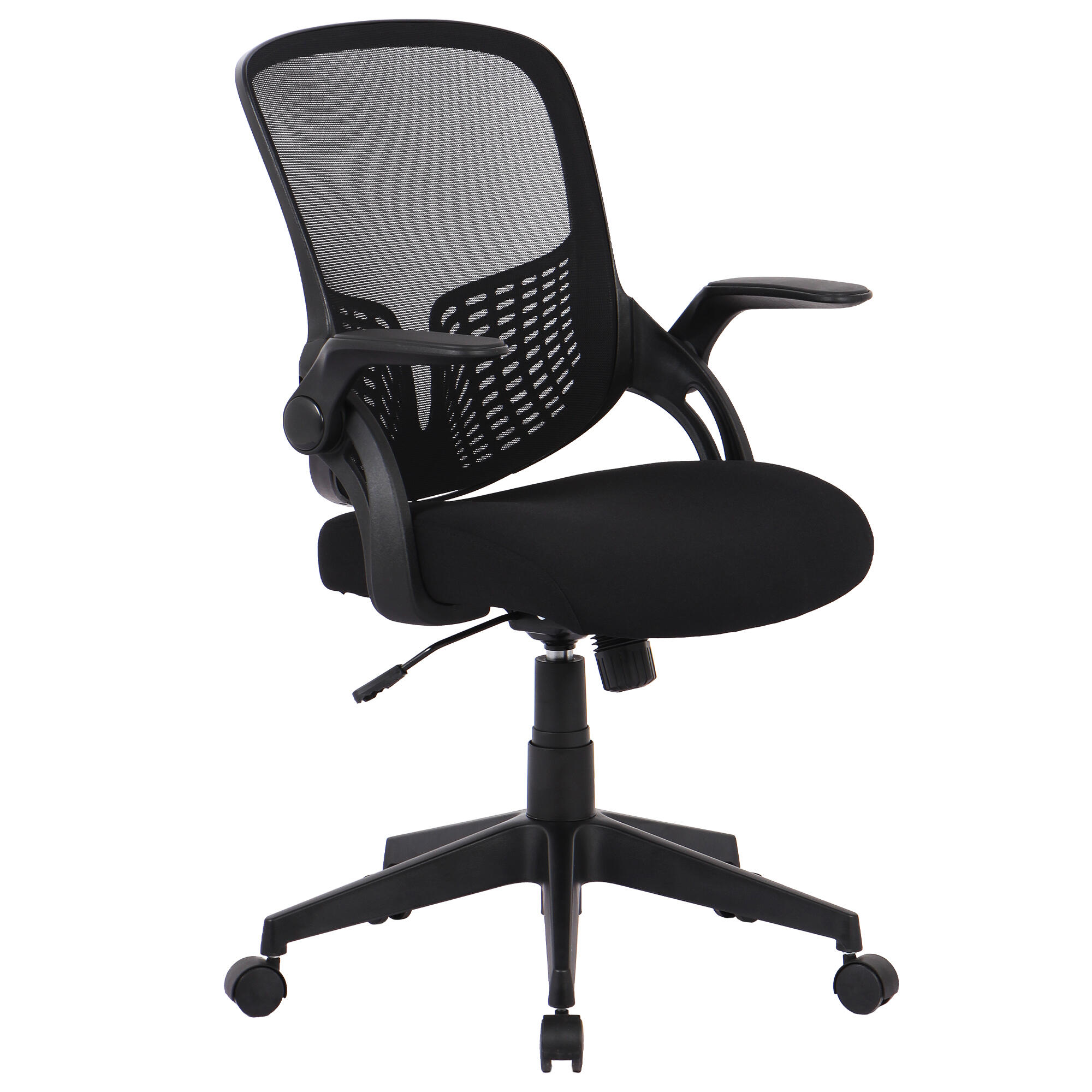 Moustache Mesh Office Chair with Flip Up Arms