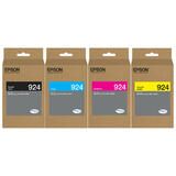 Epson T924 Original Durabrite Ultra Ink Cartridge Combo BK/C/M/Y