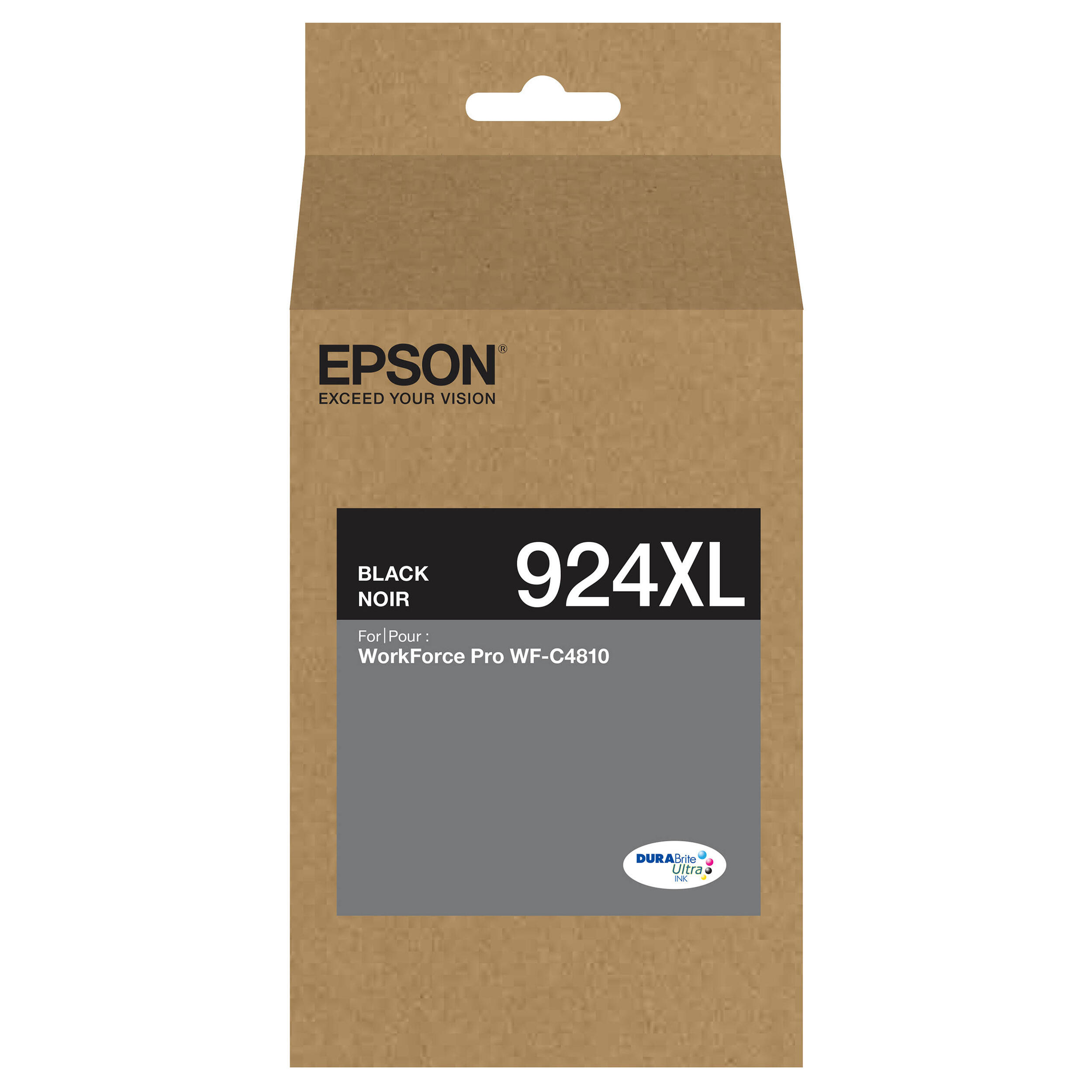 Epson T924XL T924XL120 Original DURABrite Ultra Black Ink Cartridge High Yield