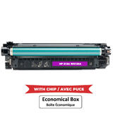 Compatible HP 212A W2123A Magenta Toner Cartridge - With Chip - Economical Box