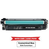 Compatible HP 212X W2120X Black Toner Cartridge High Yield - With Chip - Economical Box