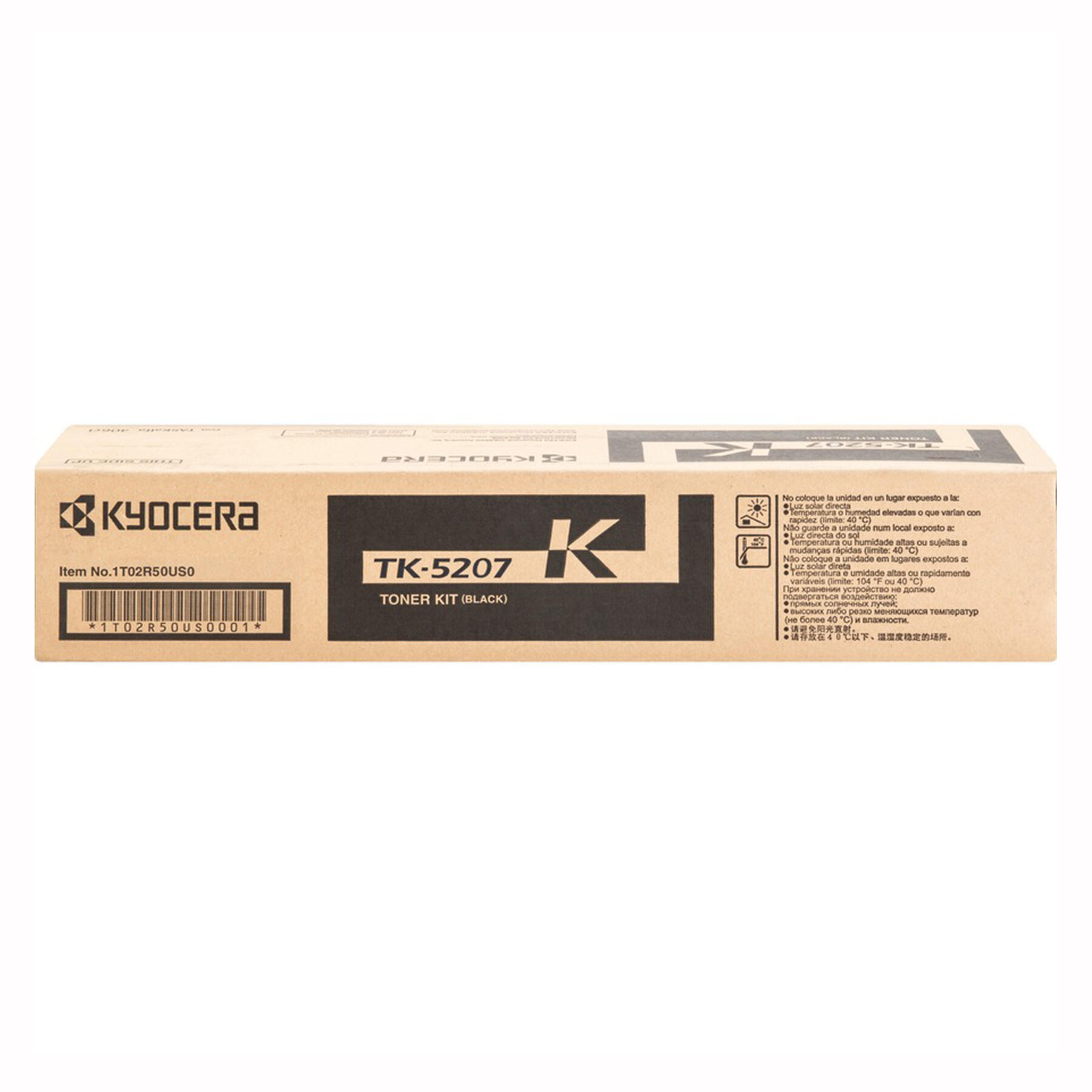 Kyocera Mita TK-5207K 1T02R50US3 Original Balck Toner Cartridge