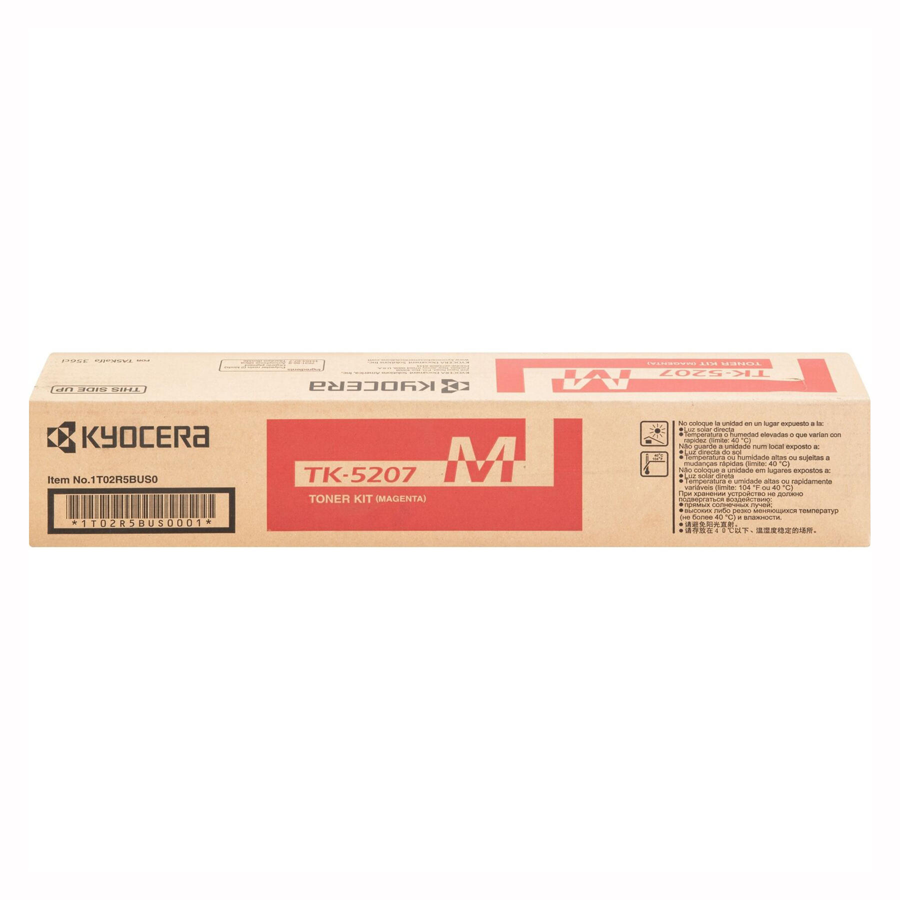 Kyocera Mita TK-5207M 1T02R5BUS0 Original Magenta Toner Cartridge