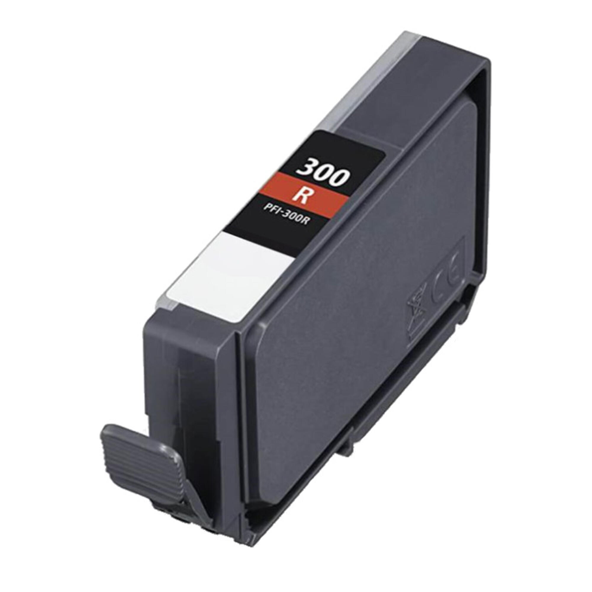Canon PFI-300 R Compatible Red Ink Cartridge (4199C002)