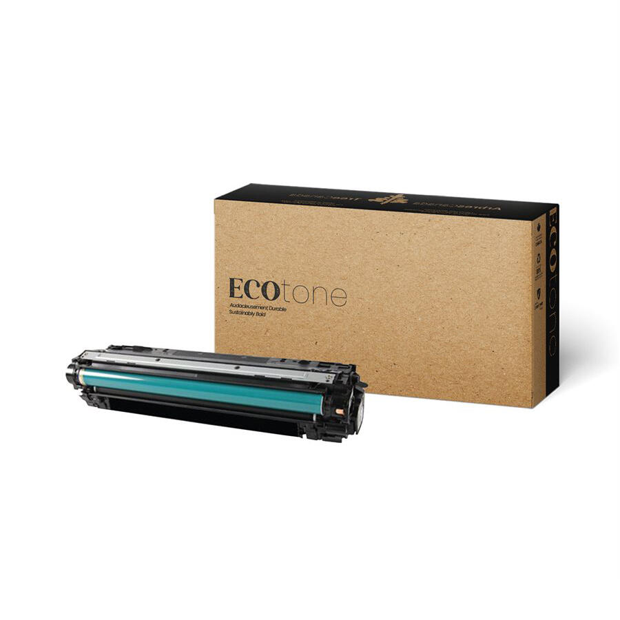 Premium Quality Remanufactured HP 650A CE270A Black Toner Cartridge - Ecotone®