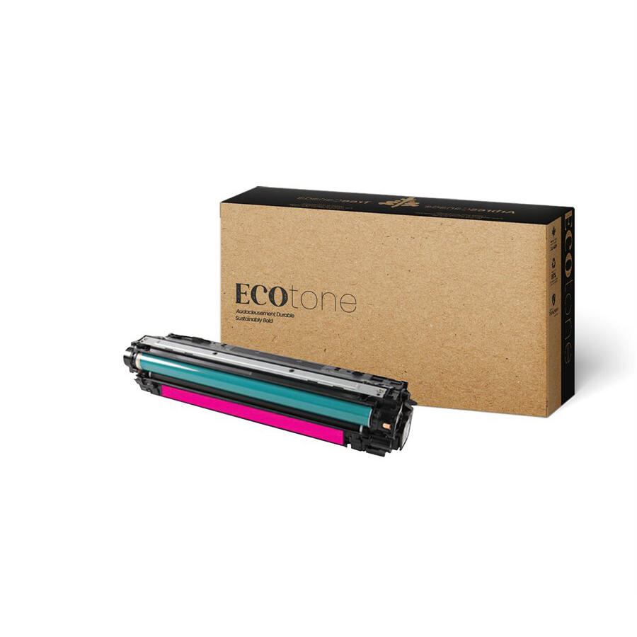 Premium Quality Remanufactured HP 650A CE273A Magenta Toner Cartridge - Ecotone®