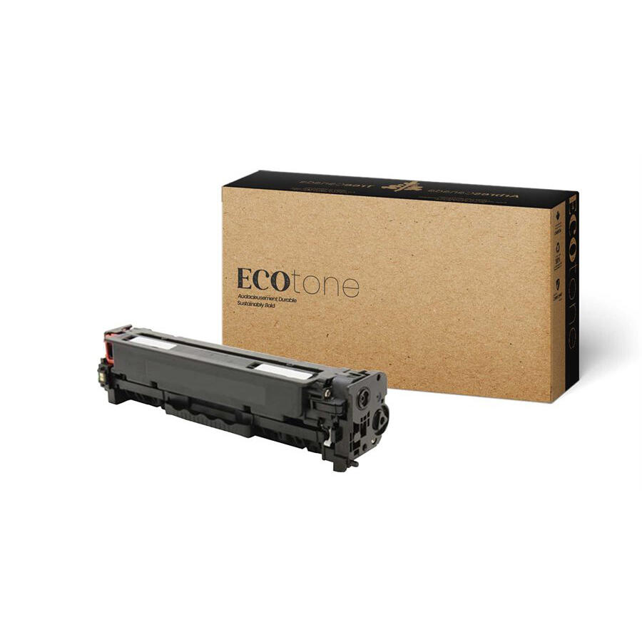 Premium Quality Remanufactured HP 305A CE410A Black Toner Cartridge - Ecotone®