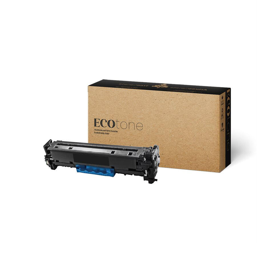Premium Quality Remanufactured HP 125A CB541A Cyan Toner Cartridge - Ecotone®