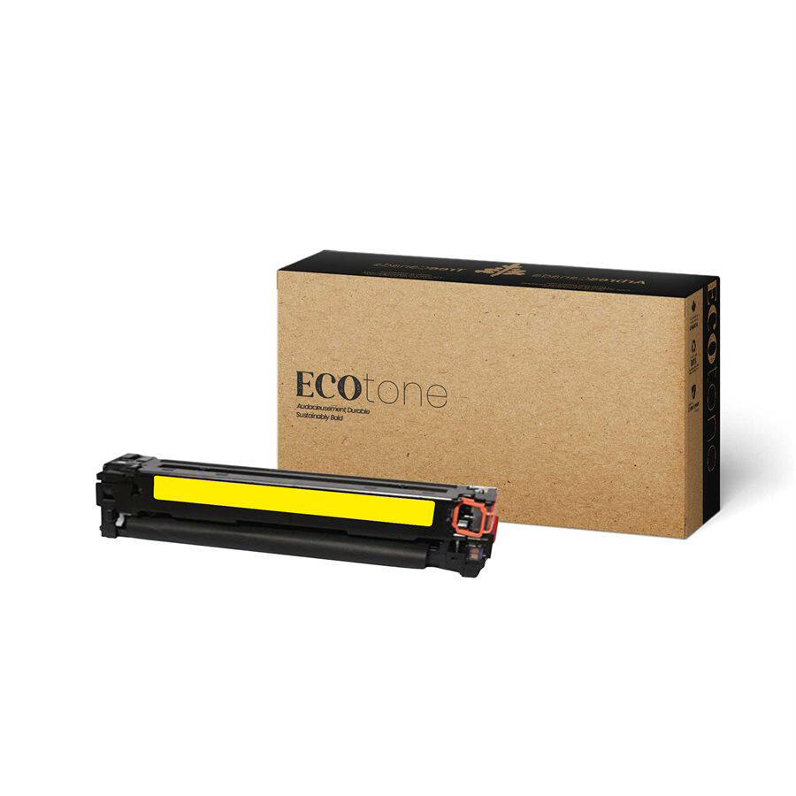 Premium Quality Remanufactured HP 131A CF212A Yellow Toner Cartridge - Ecotone®