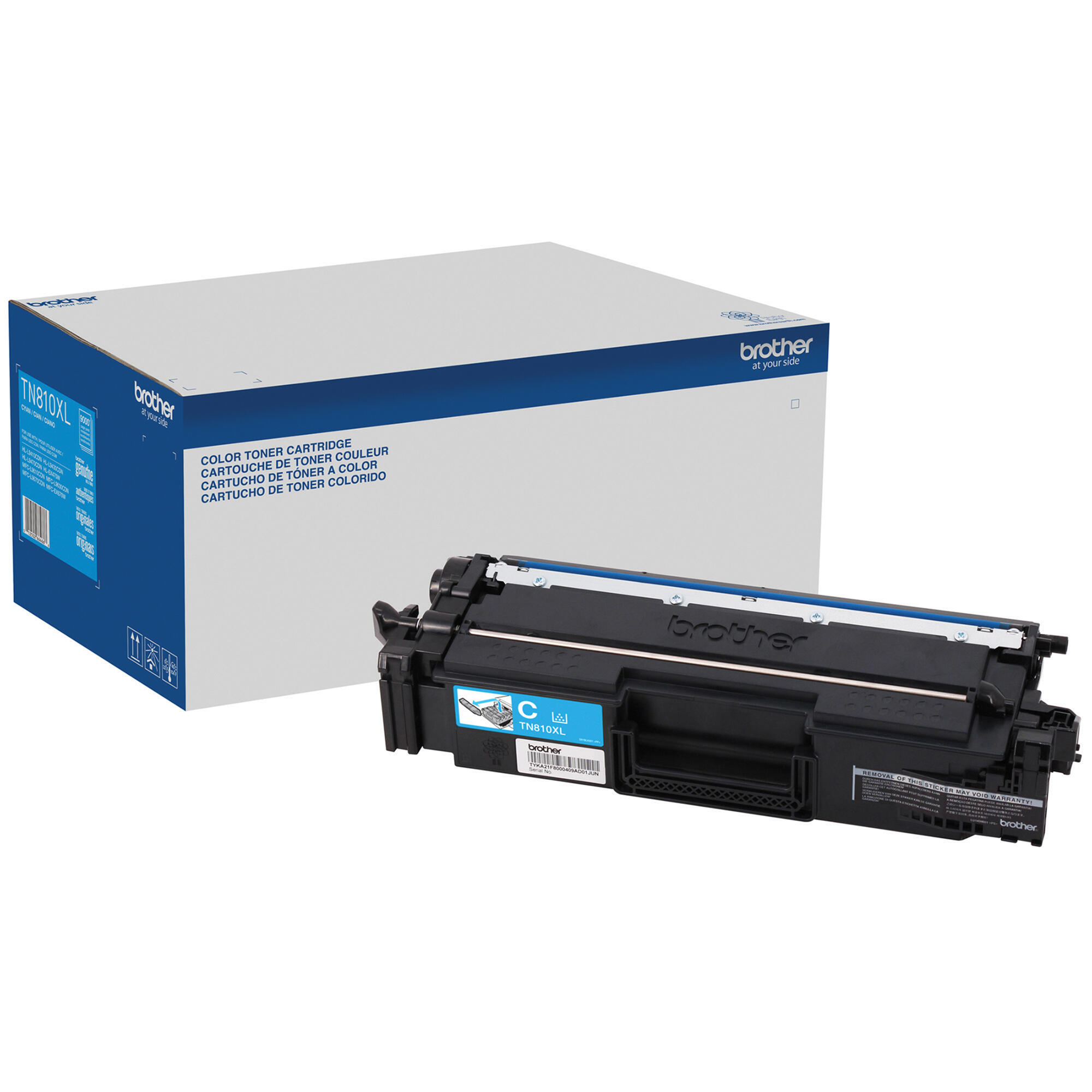 Brother TN810XLC Original Cyan Toner Cartridge High Yield