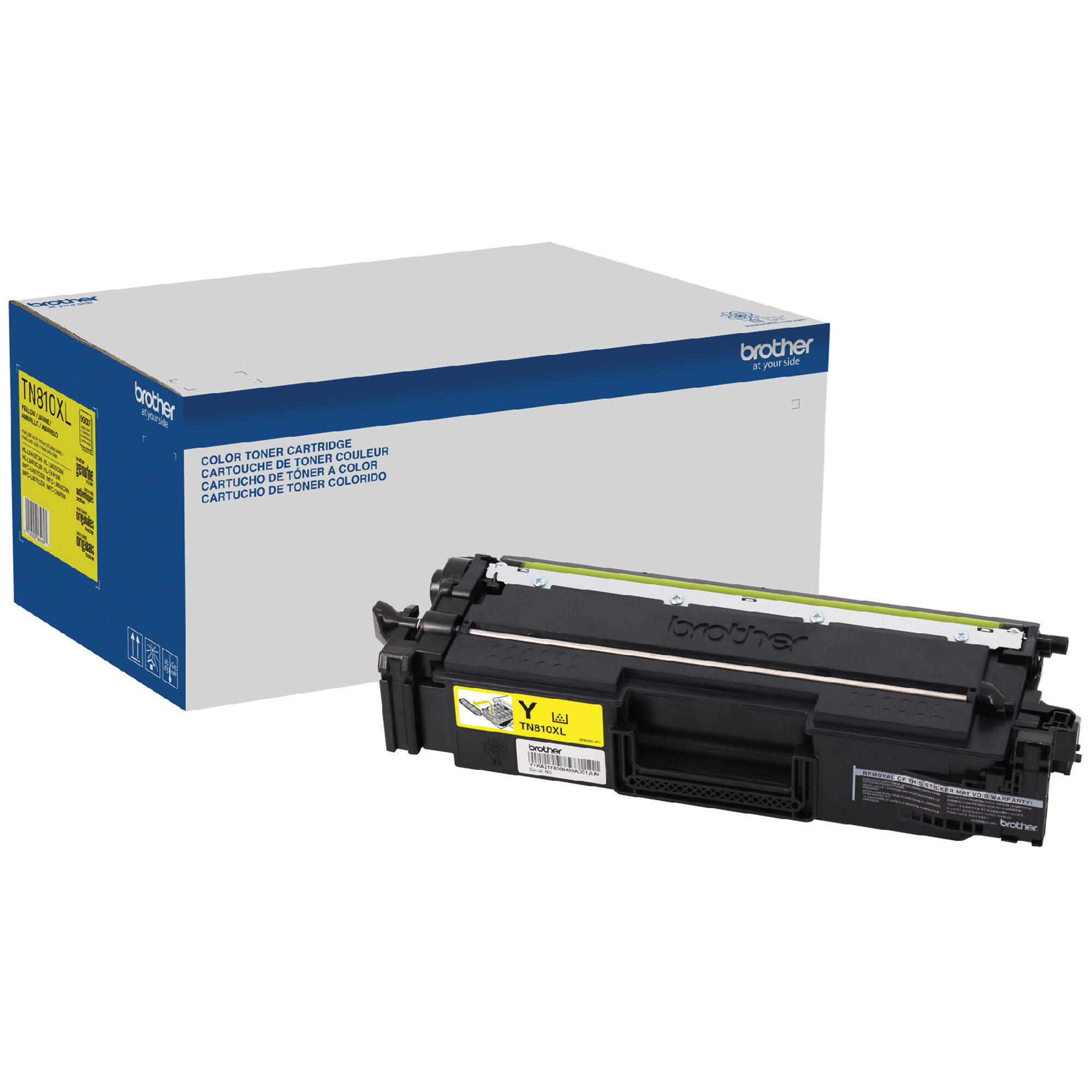 Brother TN810XLY Original Yellow Toner Cartridge High Yield