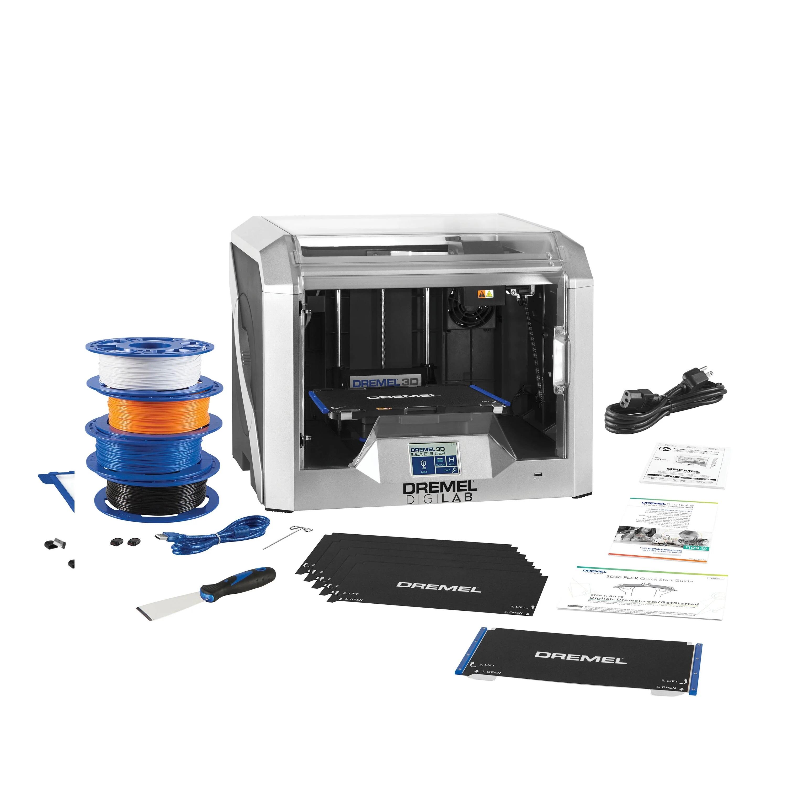 DREMEL® DigiLab 3D40-FLX 3D Printer - EDU Bundle (3D40-FLX-EDU)